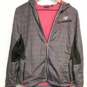 New Balance womens Running‎ wind Jacket Striped med